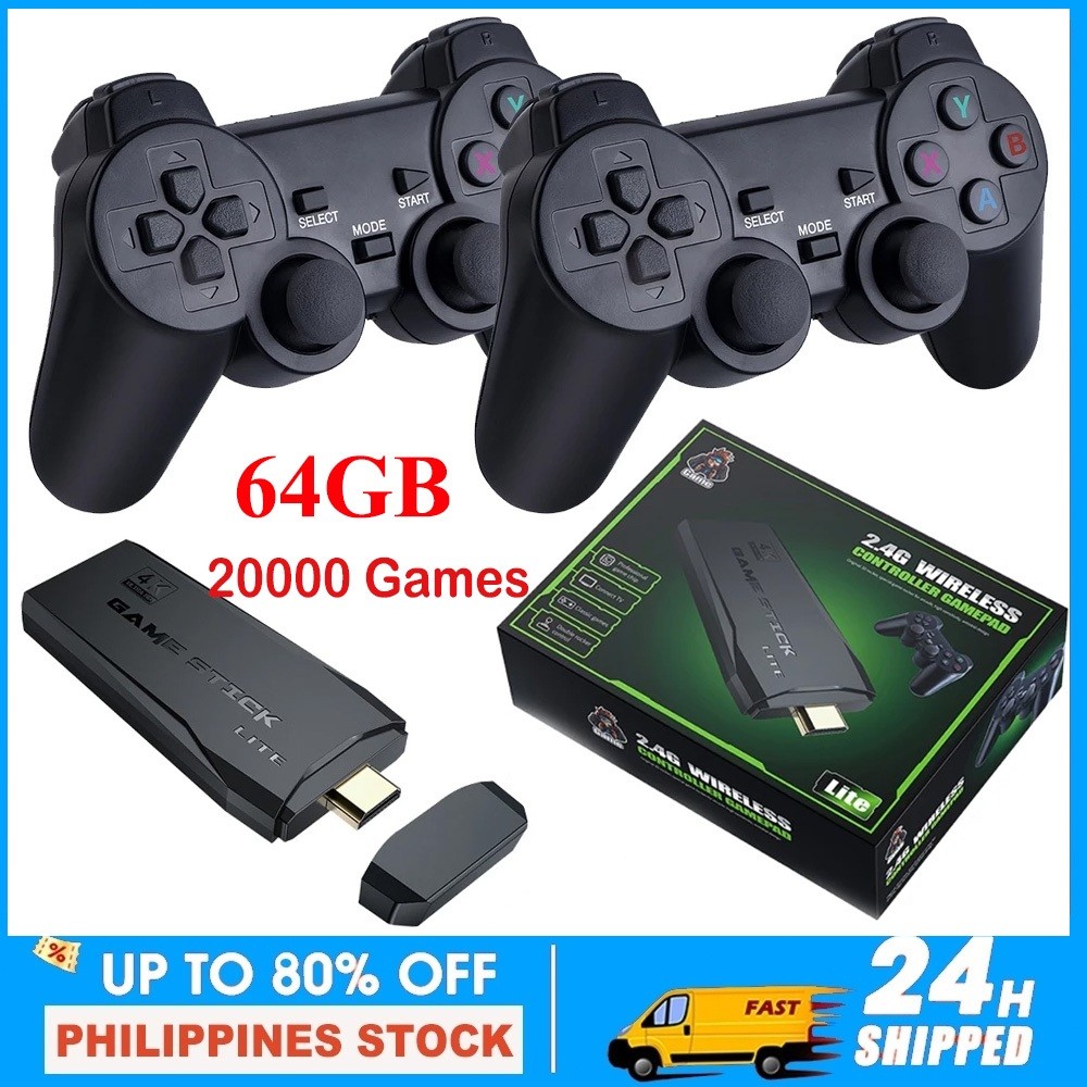 M8 Pro Mini Game Console For Smart Tv Gamestick 4k Gaming Emulator ...
