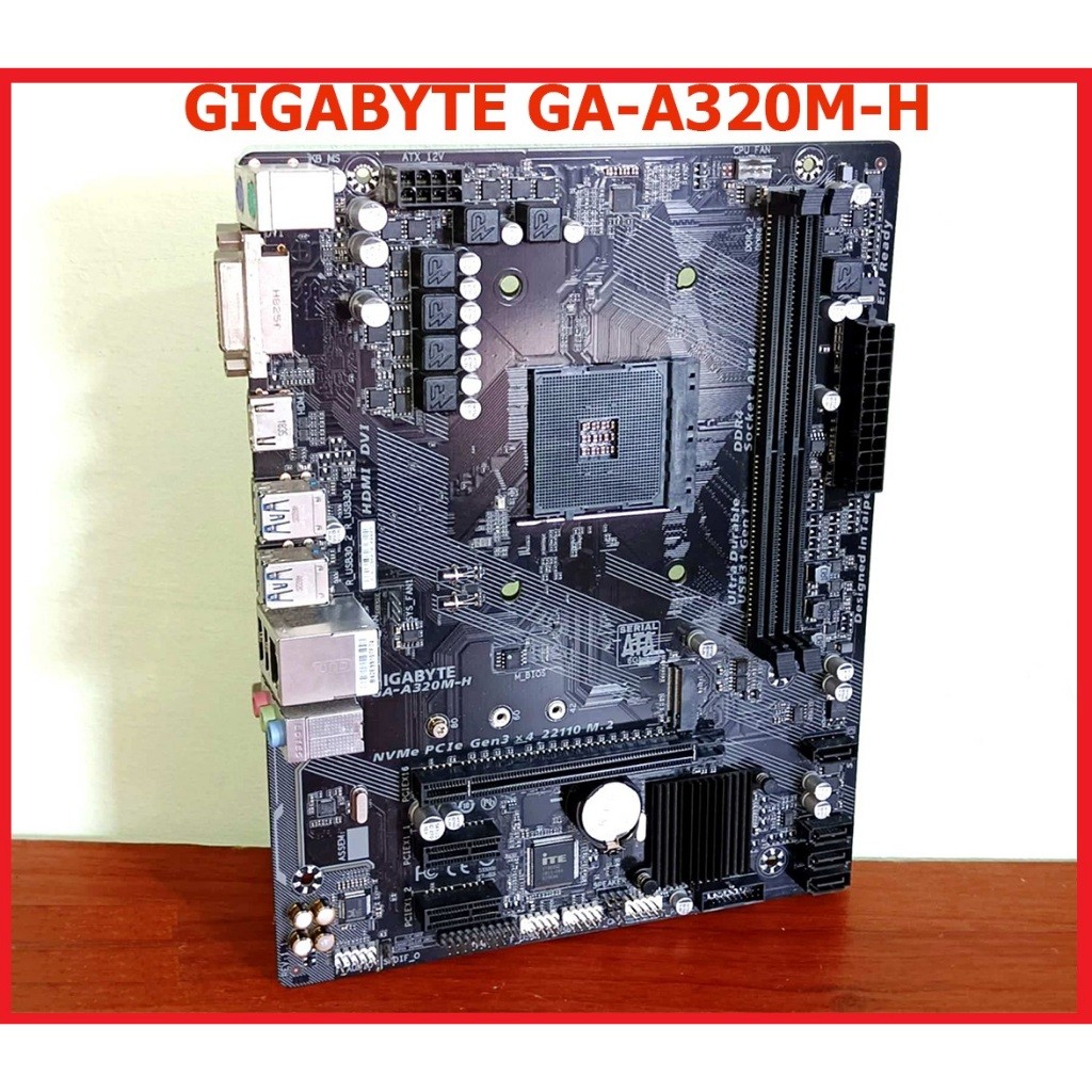 AMD A320 ATX Motherboard Support AM4 Socket a Series A and AMD Ryzen ...
