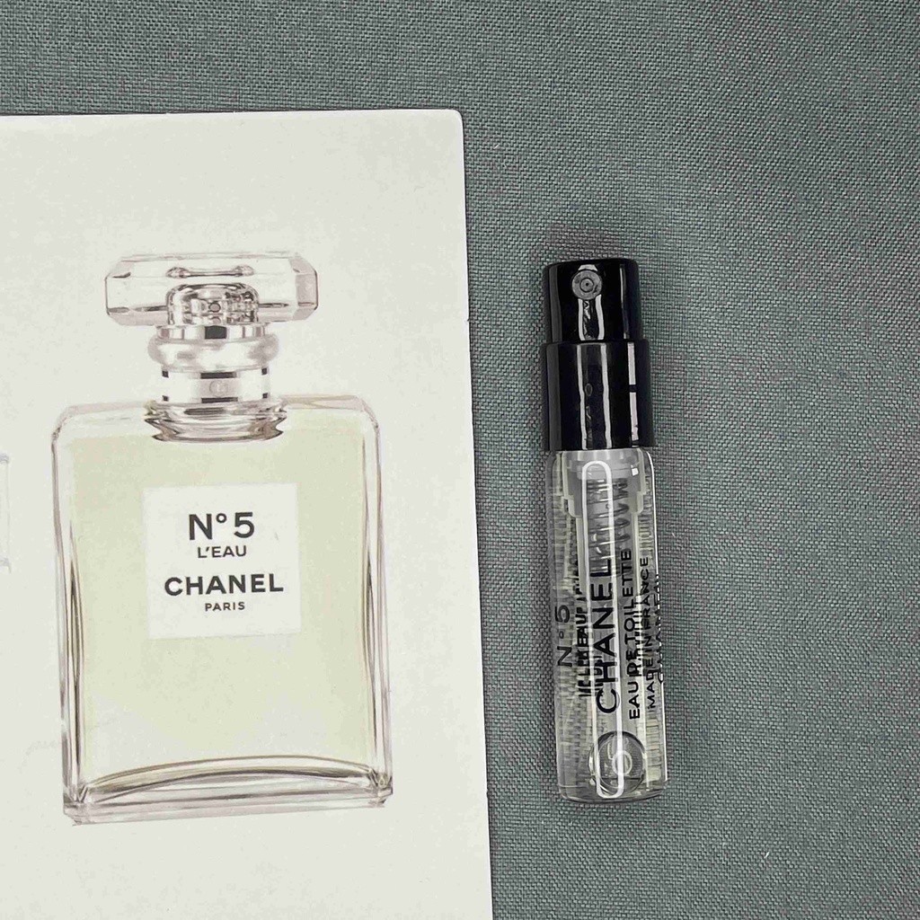 1.5ml Sample Chanel No 5 L'Eau, 2016 Perfume Fragrance | Shopee Philippines