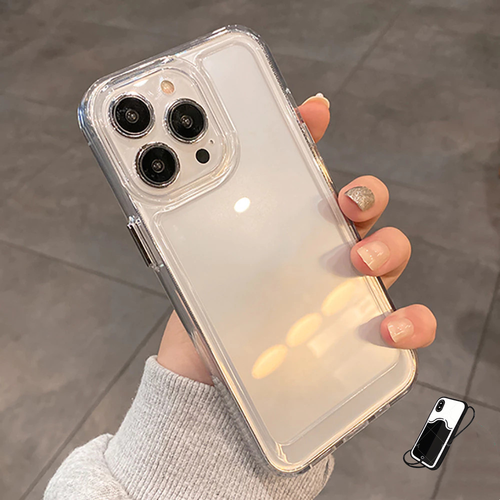 Clear Phone Case for IPhone 11 15 16 14 13 12 Pro Max X XR 8 7 Plus 16 ...