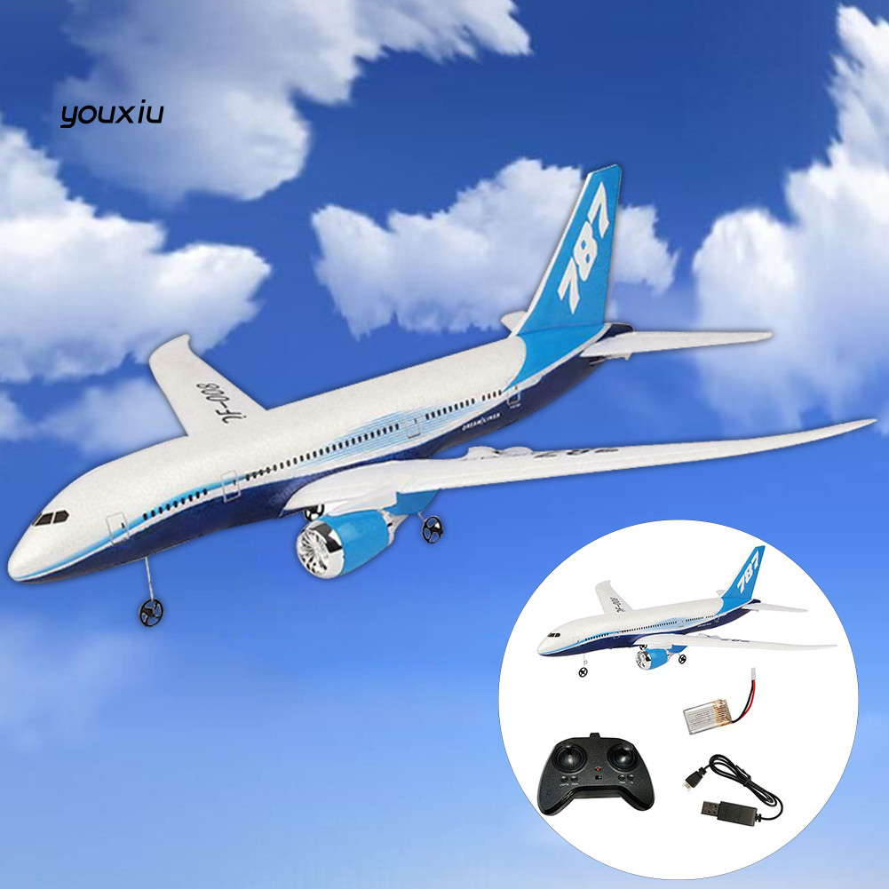 YOU- DIY EPP Remote Control Aircraft RC Drone 787 Fixed Wing Plane Kit ...