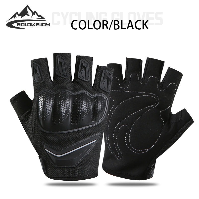 Half Finger Gloves, Wear-Resistant Riding Gloves, Motorcycle Gloves ...