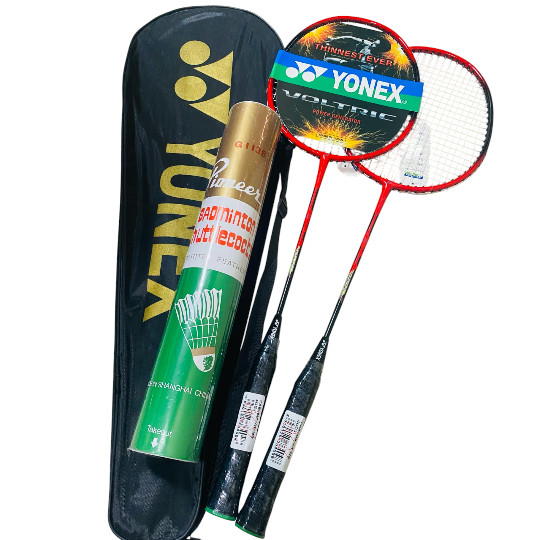 Badminton Racket 2pcs (1 Pair) Racket Random Design with Free ...