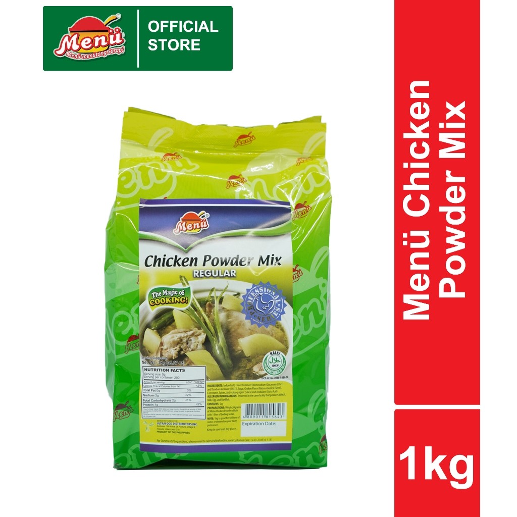 Menu Chicken Powder Mix 1kg | Shopee Philippines