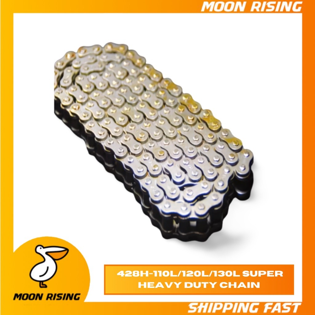 Motorcycle Chain 420 428 428H 110L 120L 130L HEAVY DUTY CHAIN UNIVERSAL ...