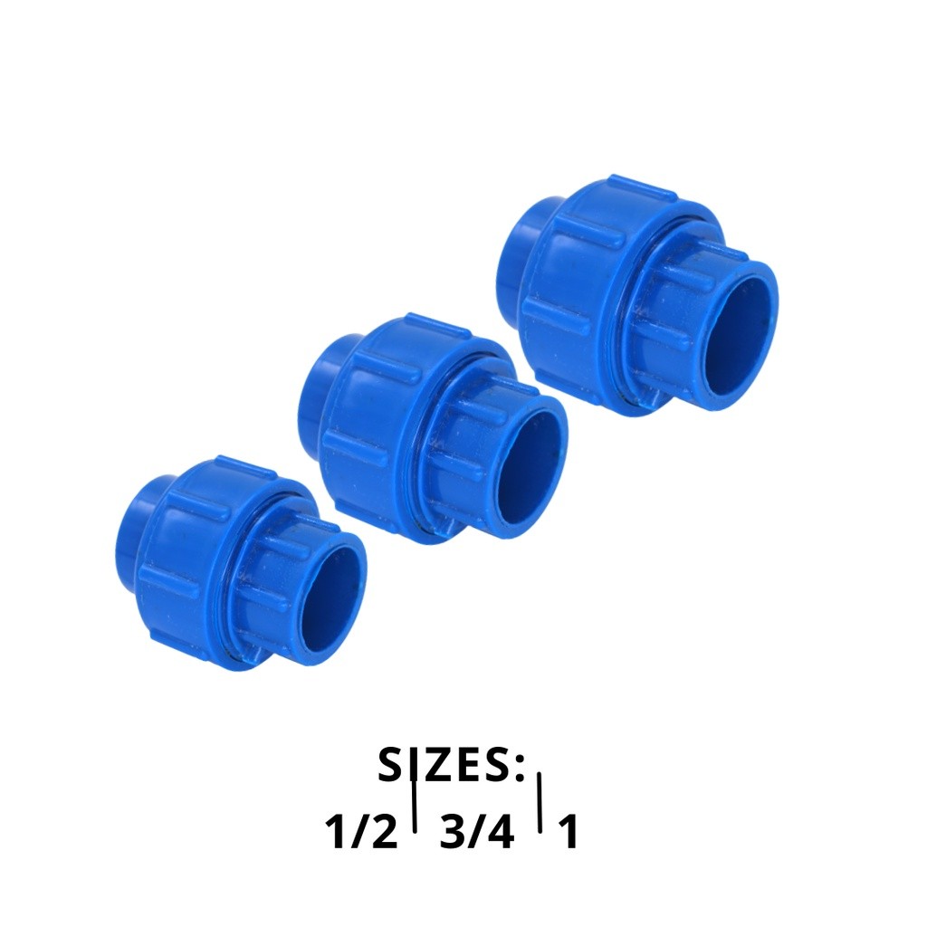 PVC UNION PATENTE 1PC (1/2 OR 3/4 OR 1) | Shopee Philippines