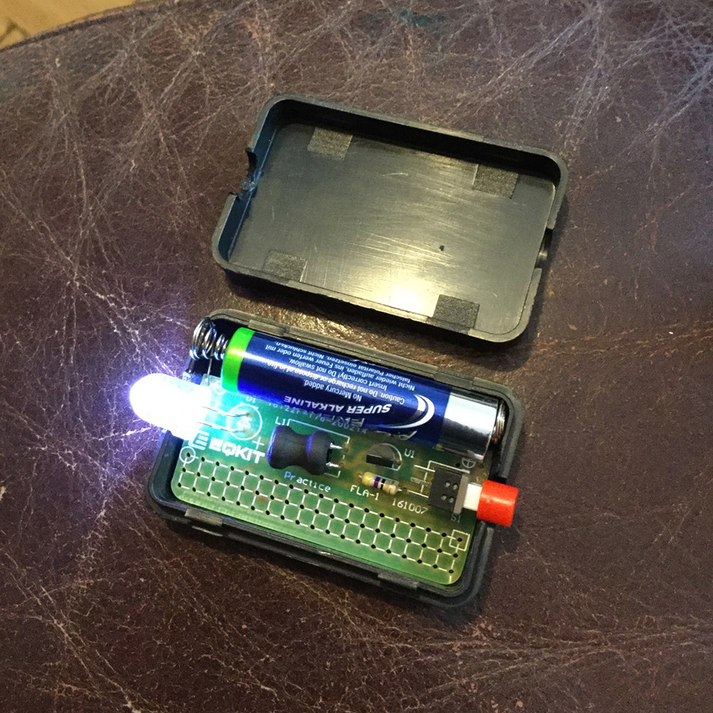 Fla 1 15v Simple Flashlight Diy Kit Integrated Circuit Board Soldering 
