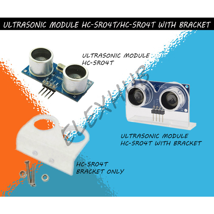 ULTRASONIC MODULE HC-SR04T/HC-SR04T WITH BRACKET | Shopee Philippines