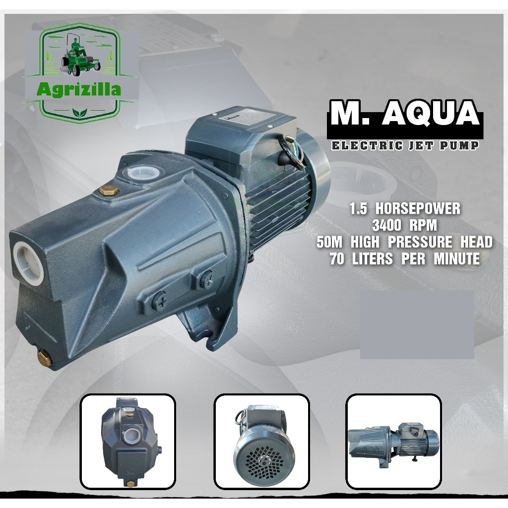 Jetmatic Pump 1.5Hp Shallow Well JET140 By M AQUA | Shopee Philippines