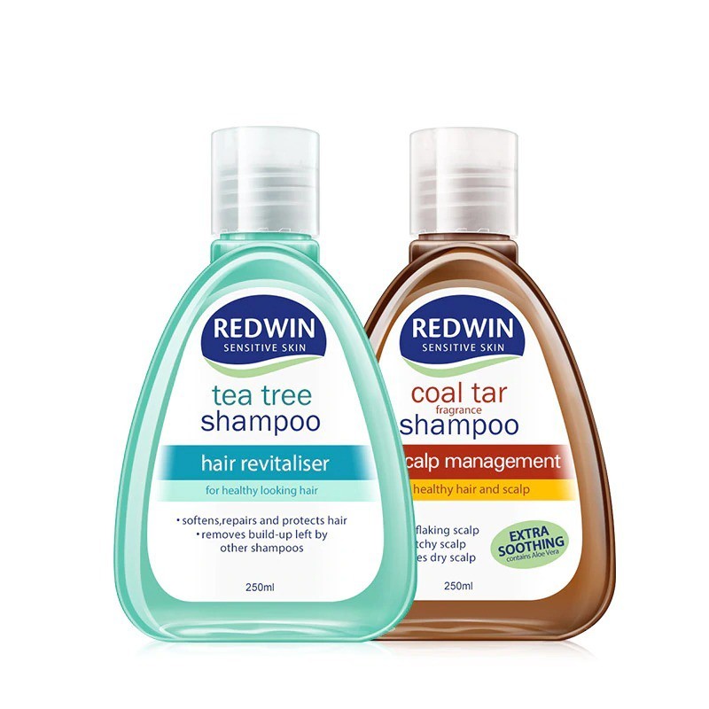 Redwin Tea Tree Hair Revitalizer and Coal Tar Dry Scalp Management ...
