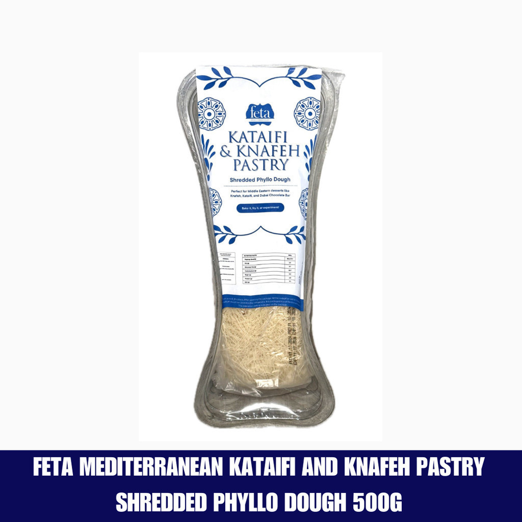 Kataifi Pastry Shredded Phyllo Dough 500g | Shopee Philippines
