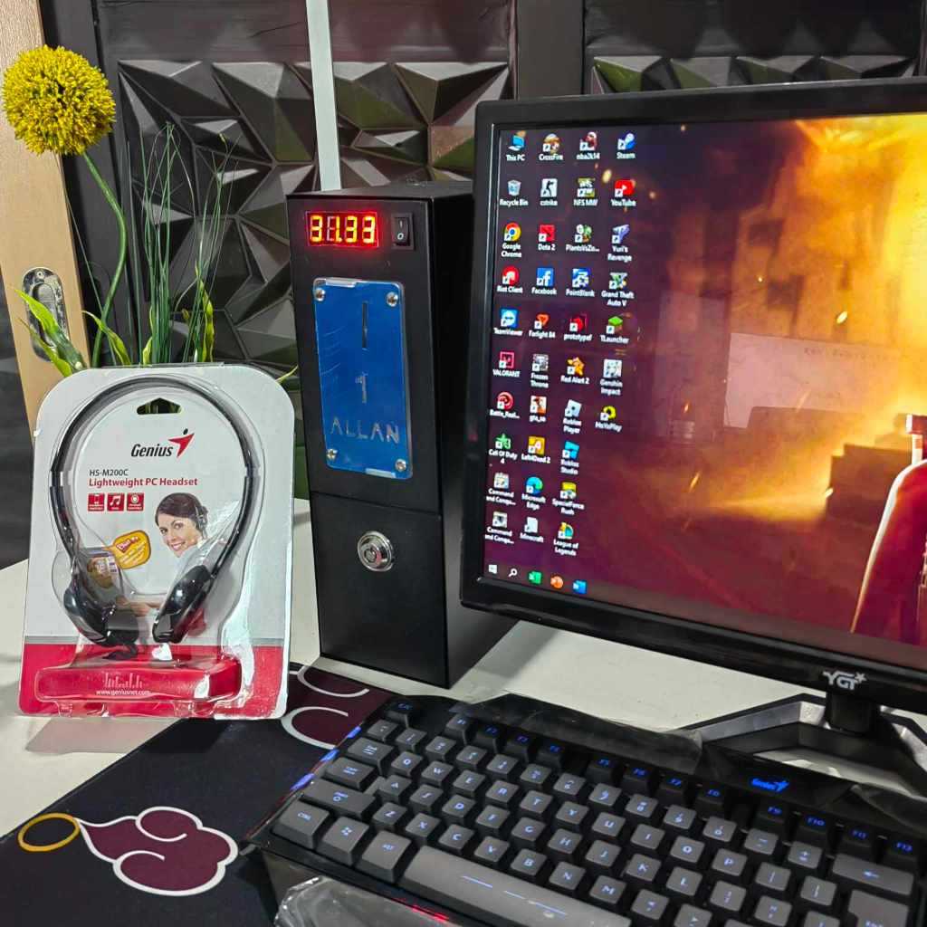 BRAND NEW SINGLE PISONET PACKAGE RYZEN 3 2200G 8GB RAM 128GB SSD 19 ...