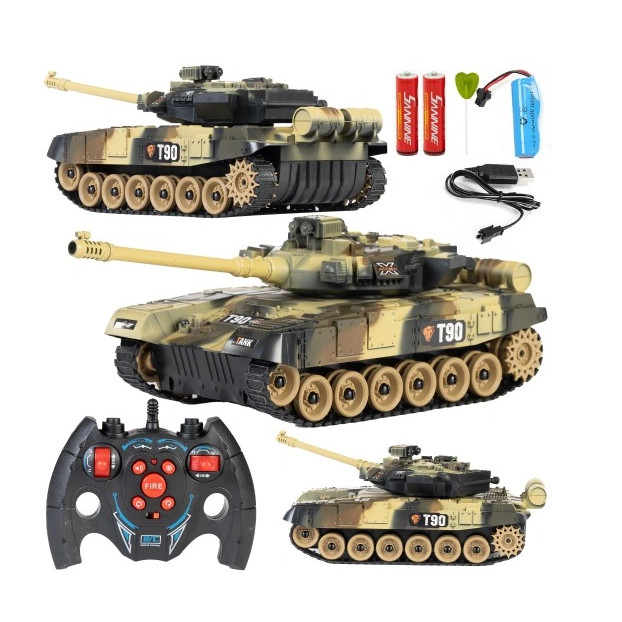 2.4G RC Toys Army Tank Battle Military Remote Control Tank Toy with ...