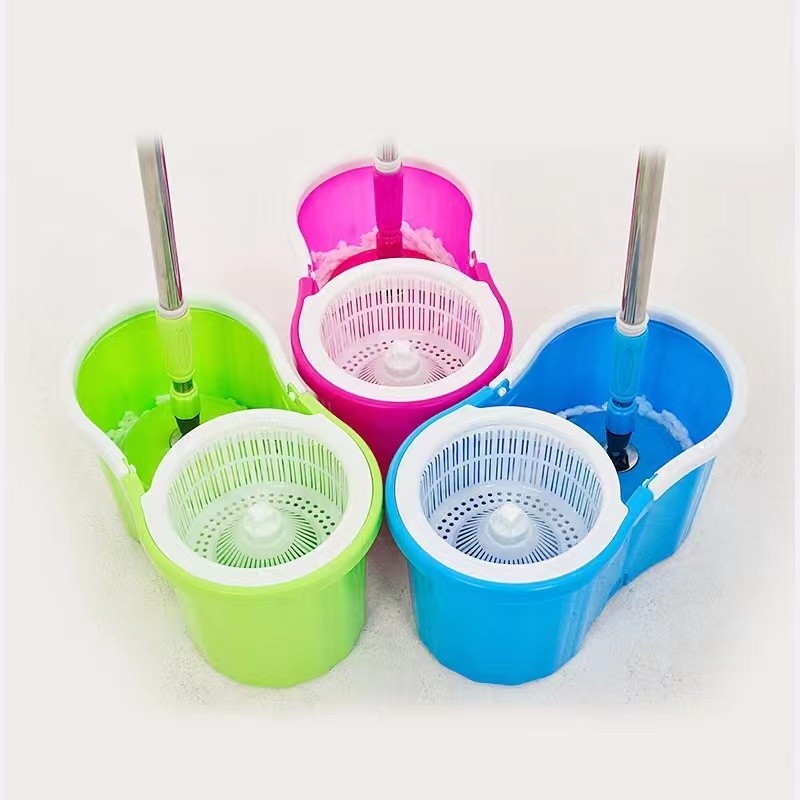 HM Mop With Spinner and Bucket Magic Mop 360 Easy Rotating Map Floor ...