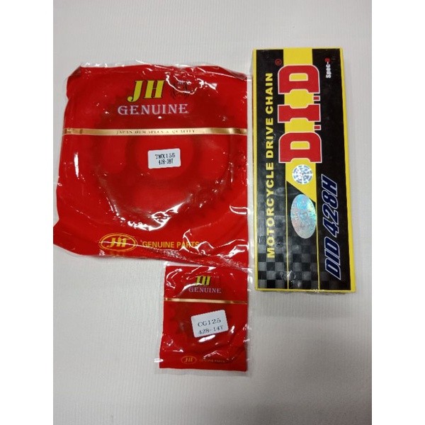 Sprocket Set Tmx155/Rusi125/Tmx125/Rusi150 | Shopee Philippines