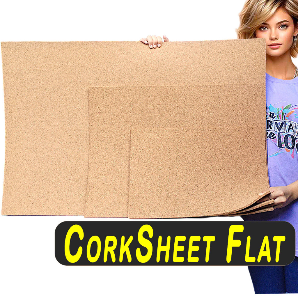 Cork Board Sheet, Thick High-Density Panel. For Multipurpose DIY ...