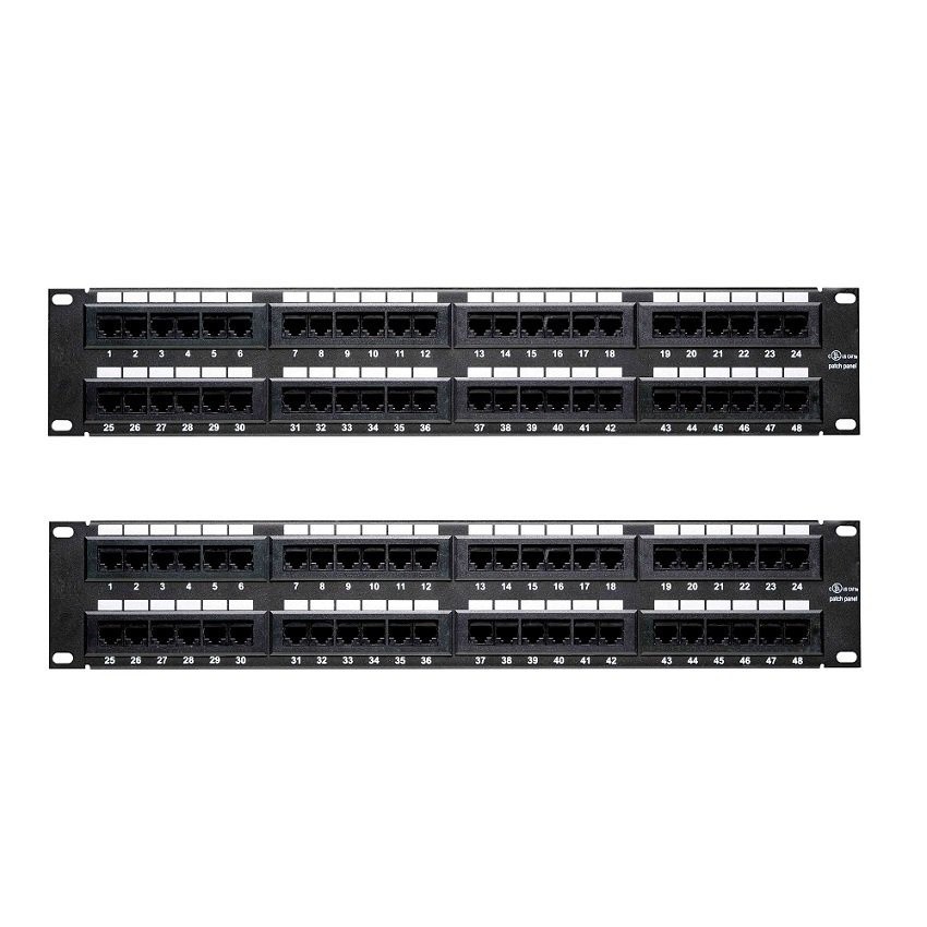 AMP 48Ports Cat5E Patch Panel | Shopee Philippines