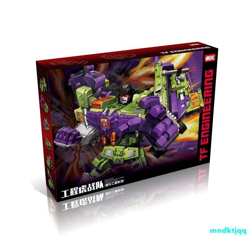 NBK GREEN/YELLOW TRANSFORMER ROBOT DEVASTATOR 6 IN 1 | Shopee Philippines