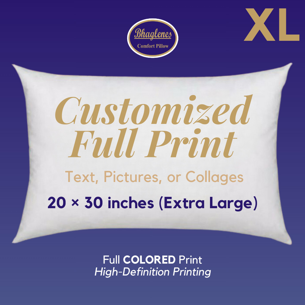 Customized Fun Pillow - 20x30 (Extra Large) | Shopee Philippines