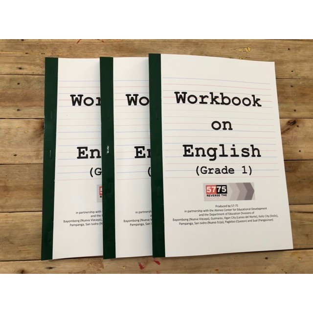 Workbook for Grade 1 2 3 4 5 6 on English Math Science | Colored Print ...