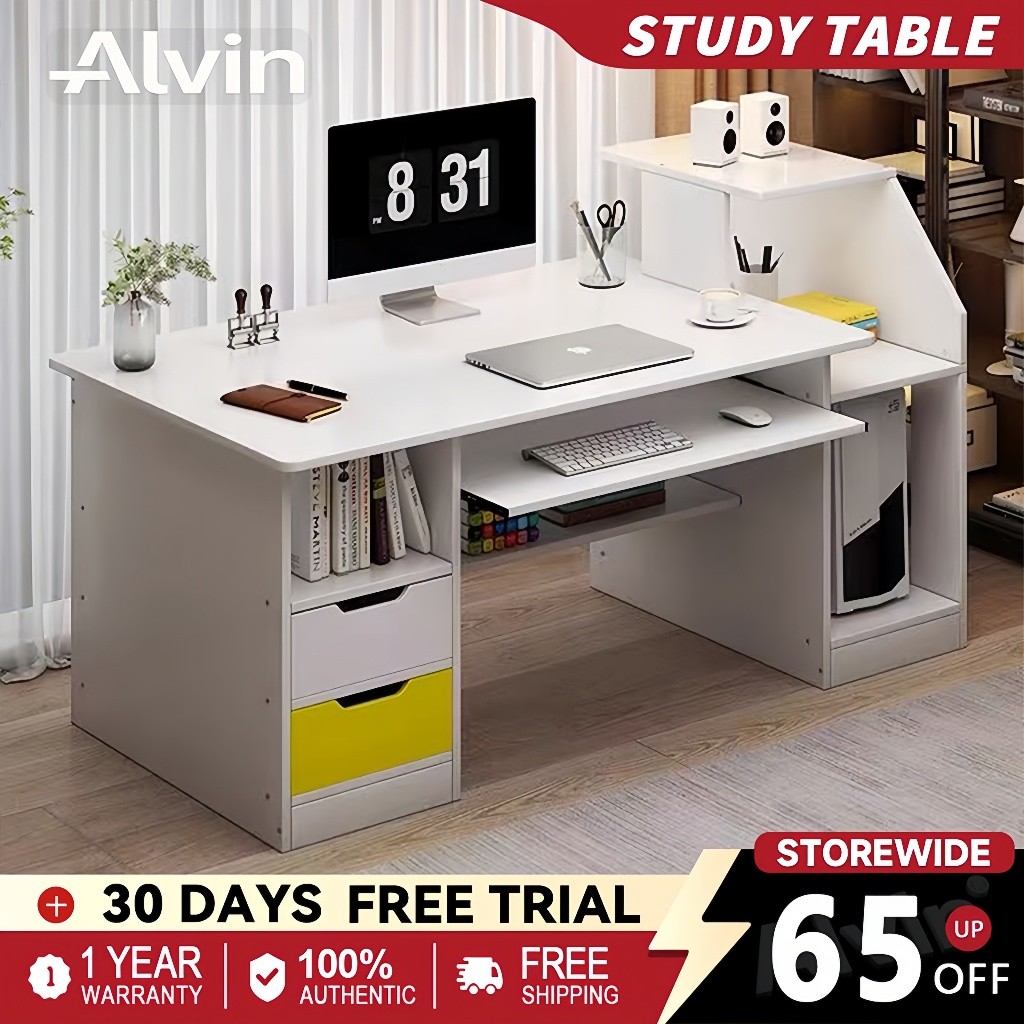 ALVIN Computer Desk Desktop Desk Home Simple Modern Small Desk Student ...