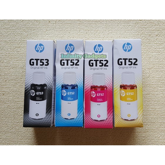 Genuine HP GT53 & GT52 Ink (Set) for GT5800 | Ink Tank 110/300/400 ...
