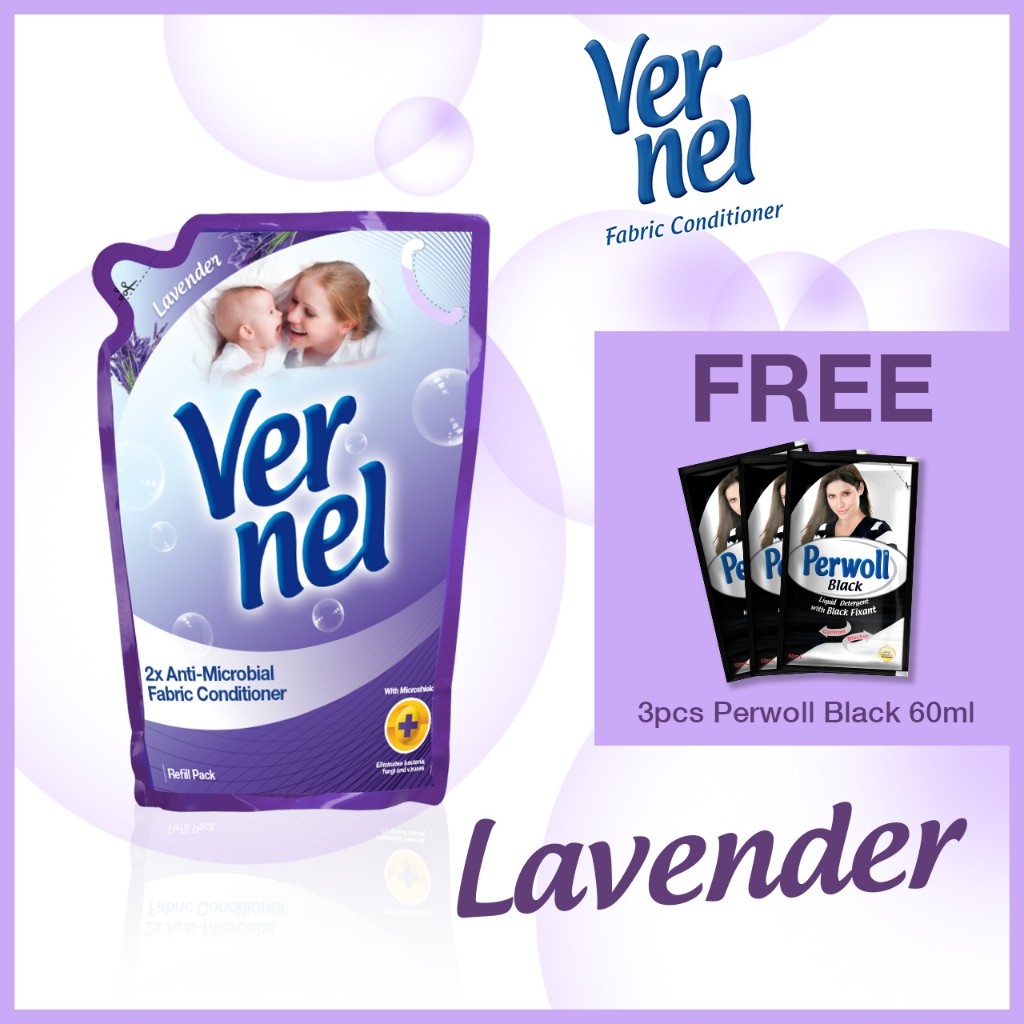 Vernel Lavender Fabric Conditioner 1.8 Liter (Promo) | Shopee Philippines
