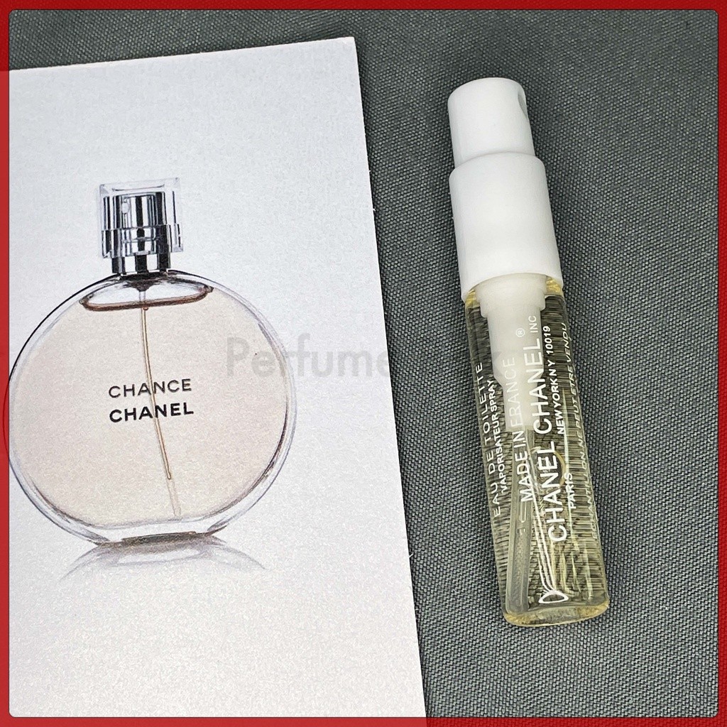 2ml Sample Chanel Chance Eau de Toilette, 2003 Perfume Fragrance ...