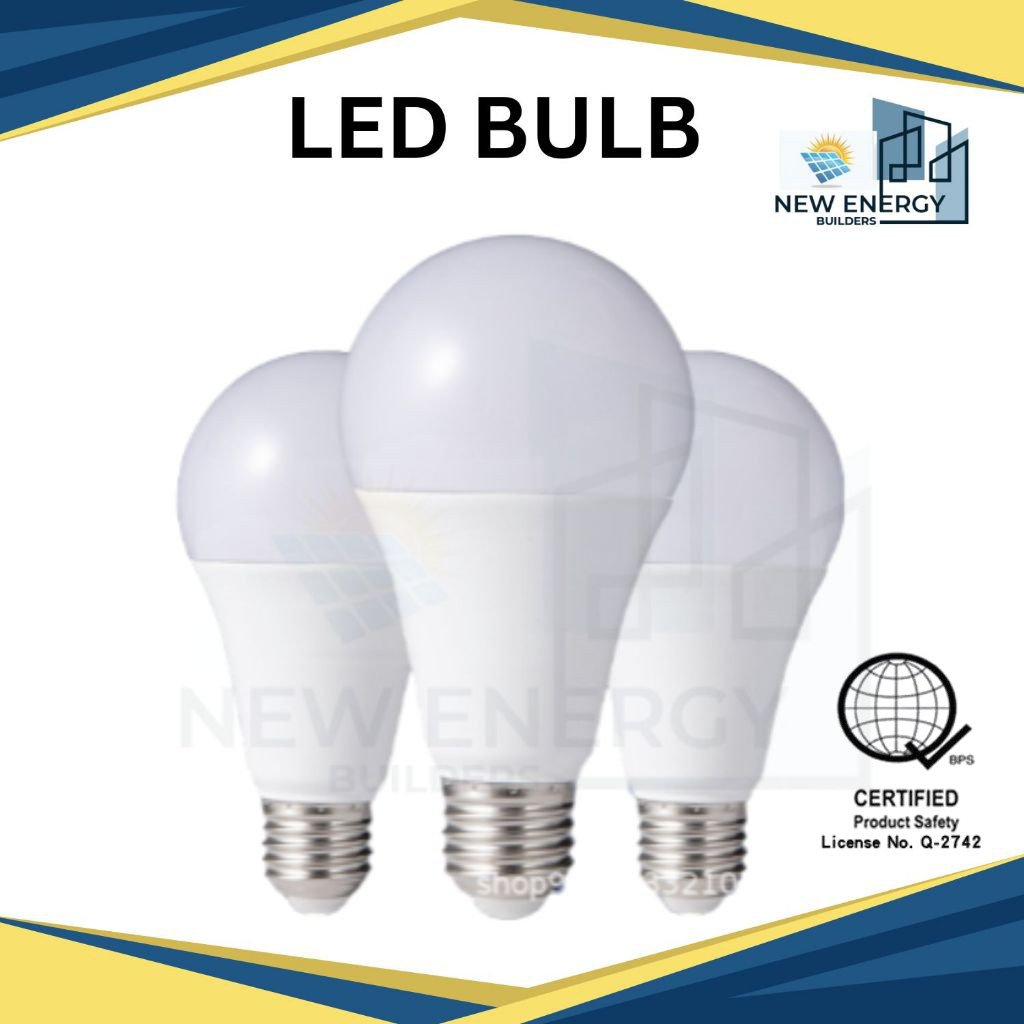N.E.B || LED Bulb Bumbilya Warm White Daylight Bulb E27 Interface 5W ...