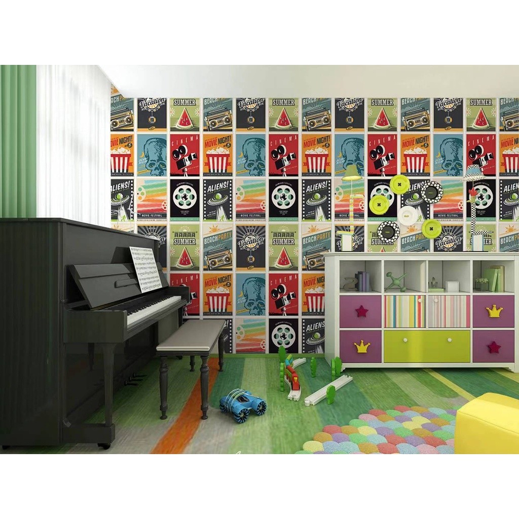 brian 10metro adhesive wallpaper wall decor stickers home decor 469 ...