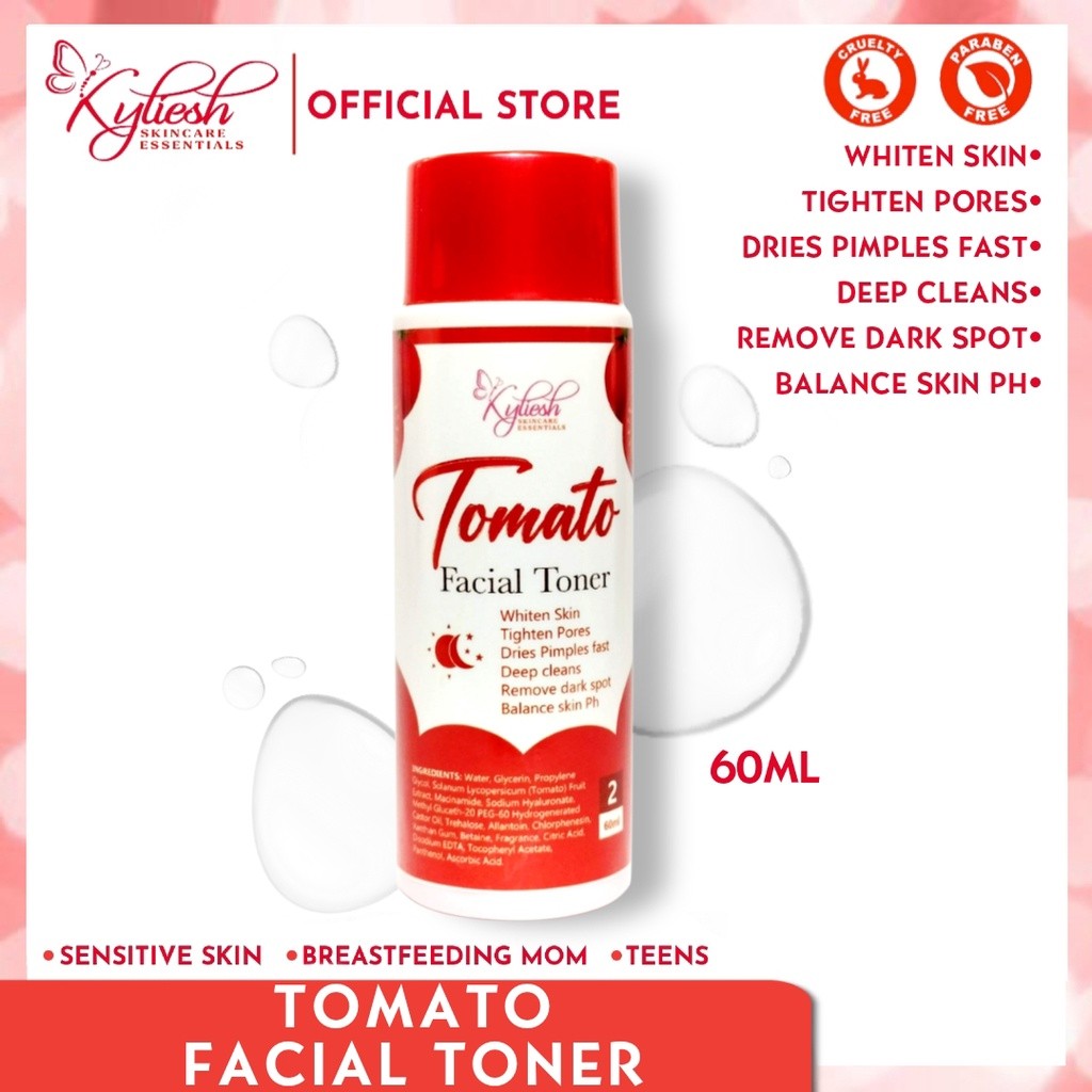 Tomato Toner 60ml Tomato Glass Skin Hydrating Toner Micro Exfoliating ...