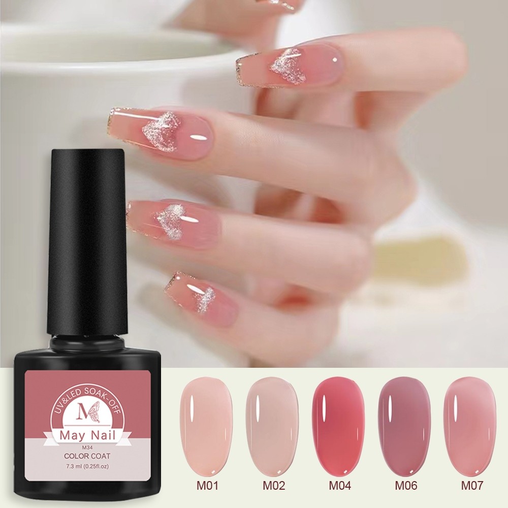 Gel Nail Polish Base Matte Glossy Topcoat 23 New Fashion Color UV/LED ...
