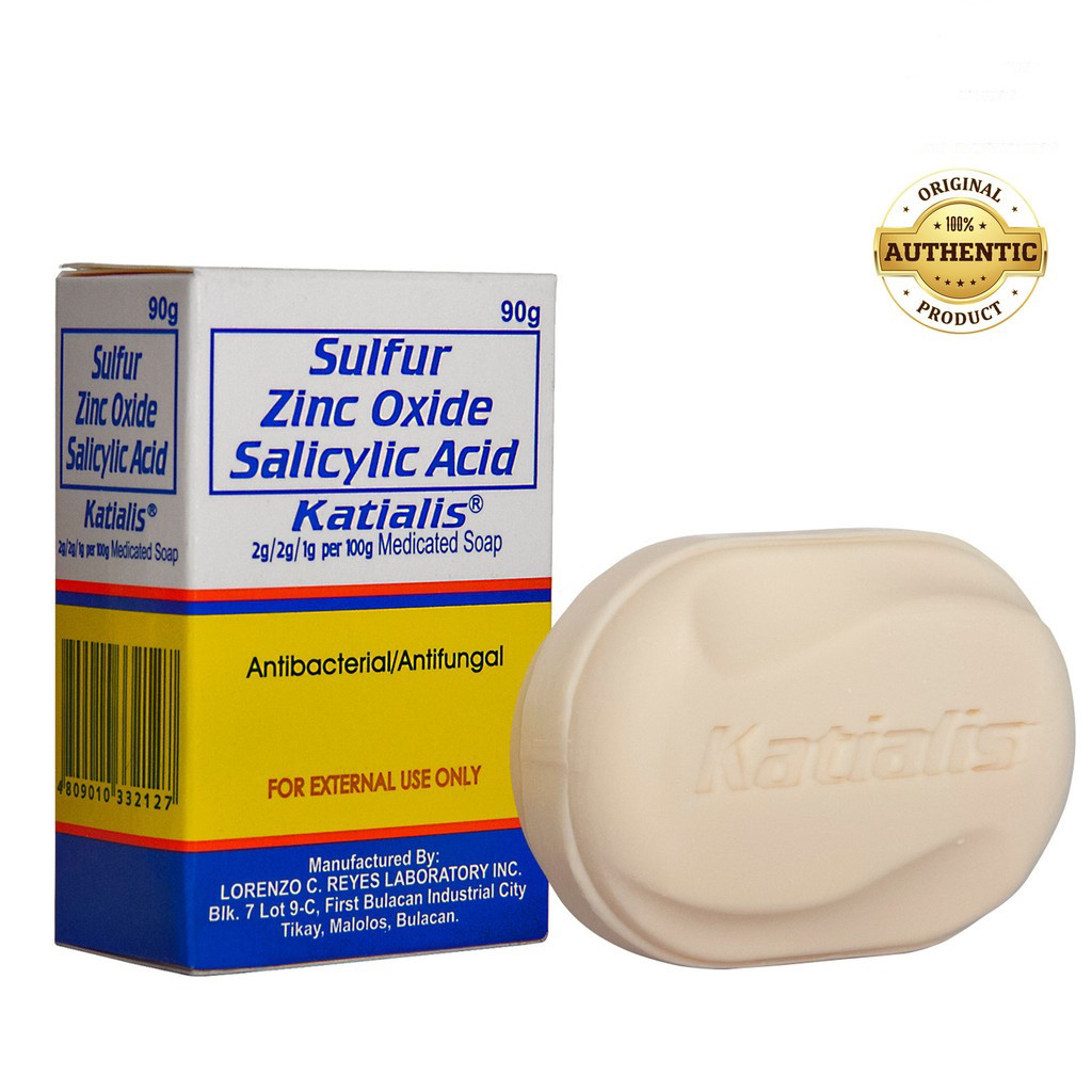 Katialis Antibacterial/Antifungal Medicated Soap 90g | Shopee Philippines