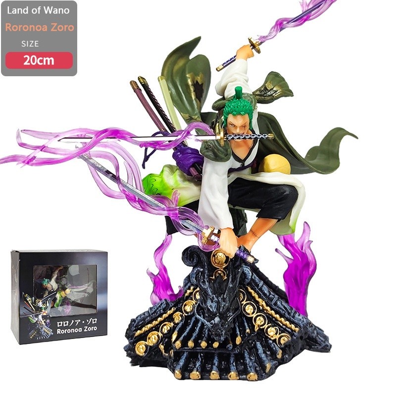 COD One Piece Sauron Figure Roof Tornado Land of Wano Kuni Anime 20cm ...