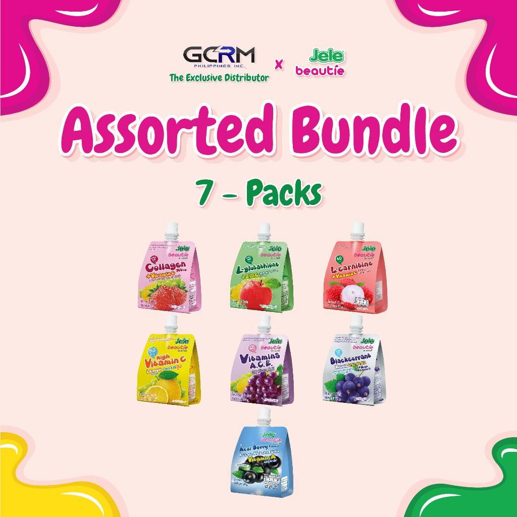 Jele Beautie Assorted Bundle (7 flavors) | Shopee Philippines