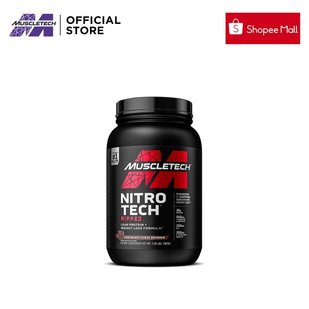 Muscletech Nitrotech Ripped 2lbs. | Shopee Philippines