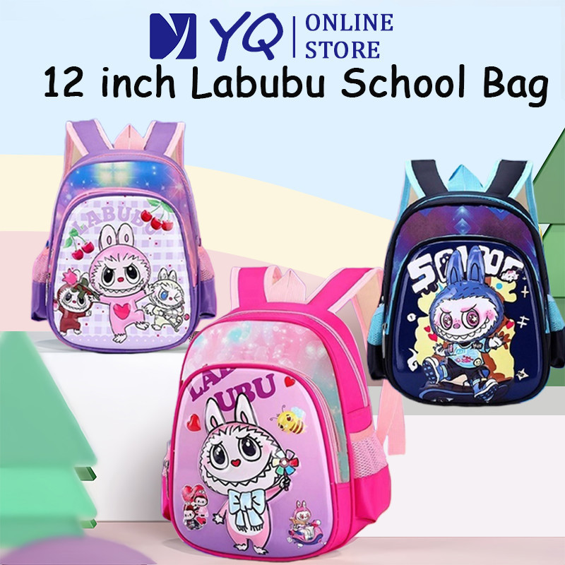 2025 New LABUBU Kindergarten School Bags Kids Sanrio Cartoon Girls Cute ...