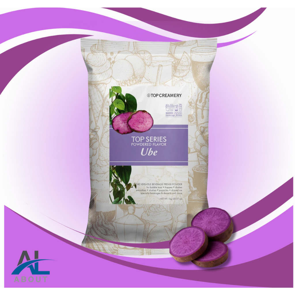 TOP Creamery Ube Flavor Powder 1kg | Shopee Philippines