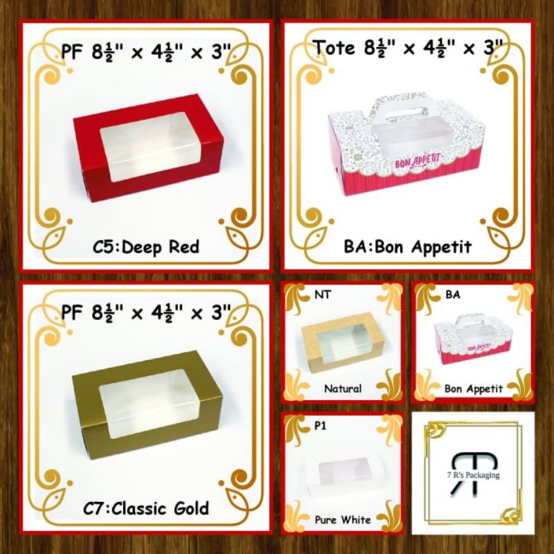 20 pcs. Pre-Formed 8 x 4 x 3 Loaf Box (PFLOF) | Shopee Philippines