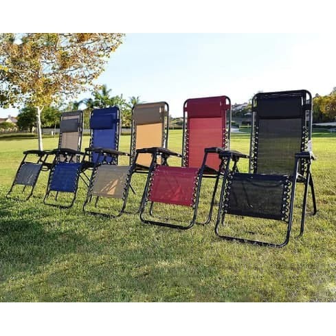 Adjustable Zero Gravity Lounge Chair Recliners(RANDOM DESIGN) | Shopee ...