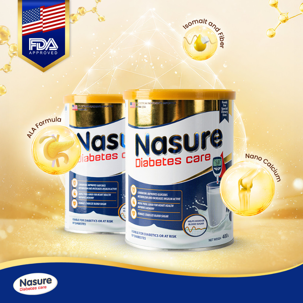 Nasure Milk for Diabetic Original - Nasure Colostrum Milk - 2 cans ...