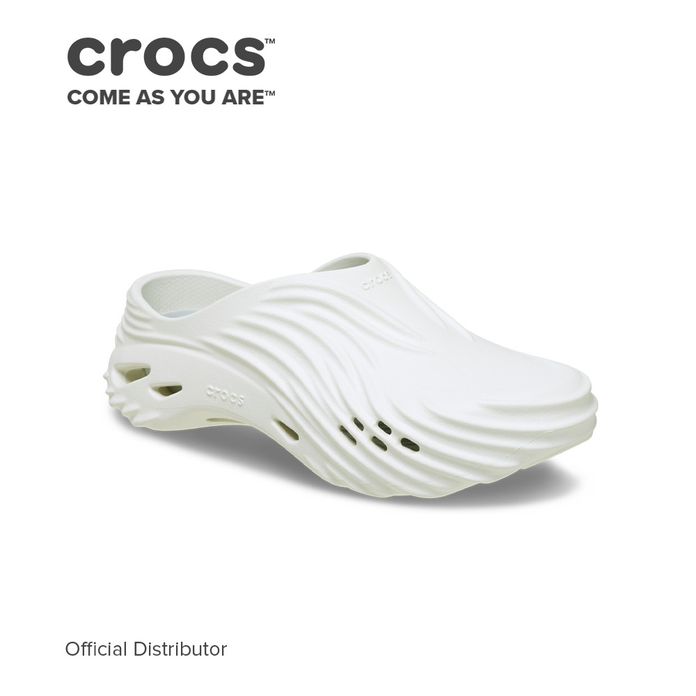 Crocs Echo Wave in Chalk | Shopee Philippines