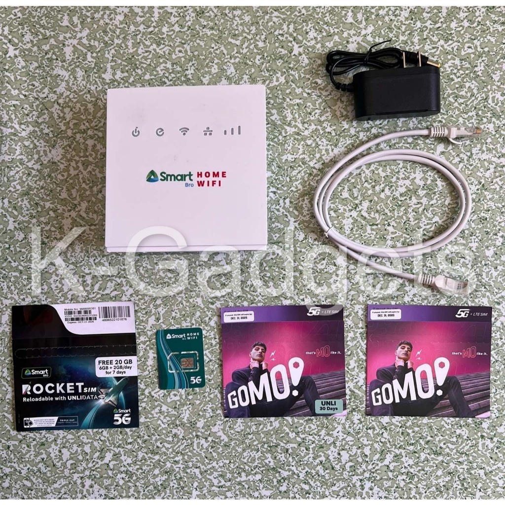 BOOTSEVEN R051, PLDT / SMARTBRO Home Prepaid Wifi 4G LTE CAT4 w/SIM or ...