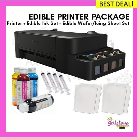 Edible Printer Bundle for Edible Printing with Edible Ink Edible Wafer ...