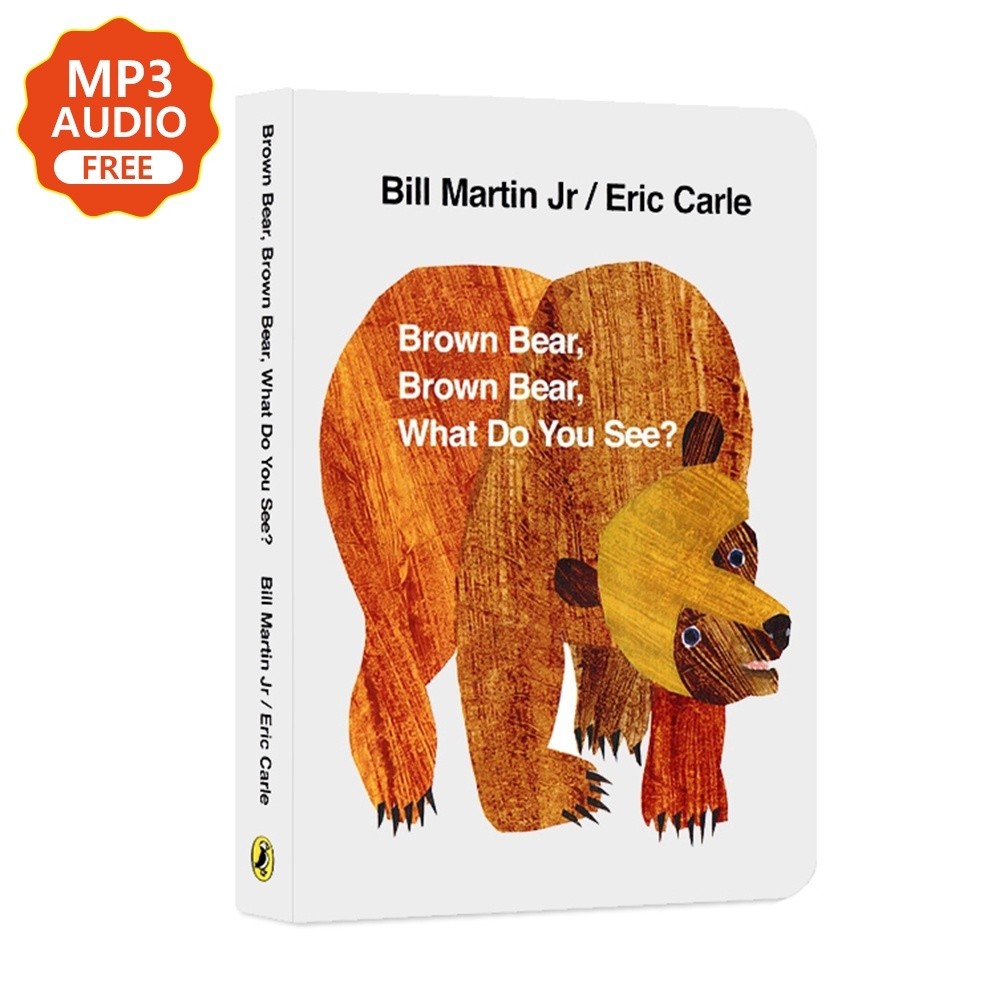 Brown Bear What Do You See Eric Carle Board Books Educational English ...