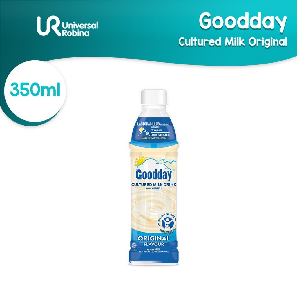 Goodday Cultured Milk Original 350ml [Blue] | Shopee Philippines