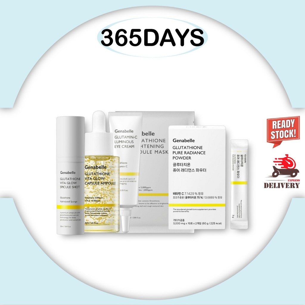 Genabelle Glutathione Collection (Mask Pack / Ampoule / Powder ...