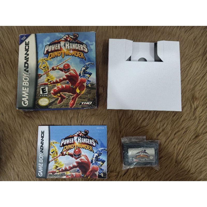 Gameboy Advance GBA Power Rangers Dino Thunder | Shopee Philippines