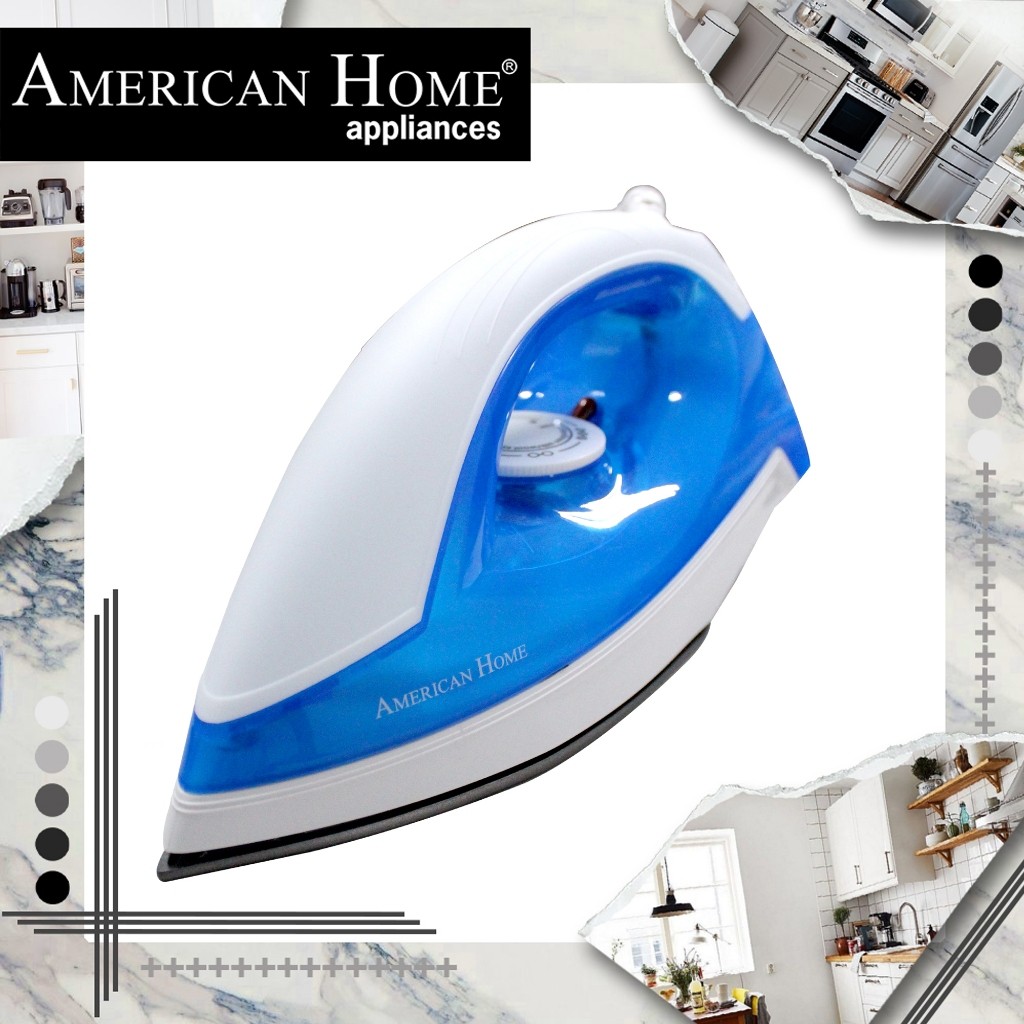 American Home Flat Iron ADI-23FI151 Dry Iron | Shopee Philippines