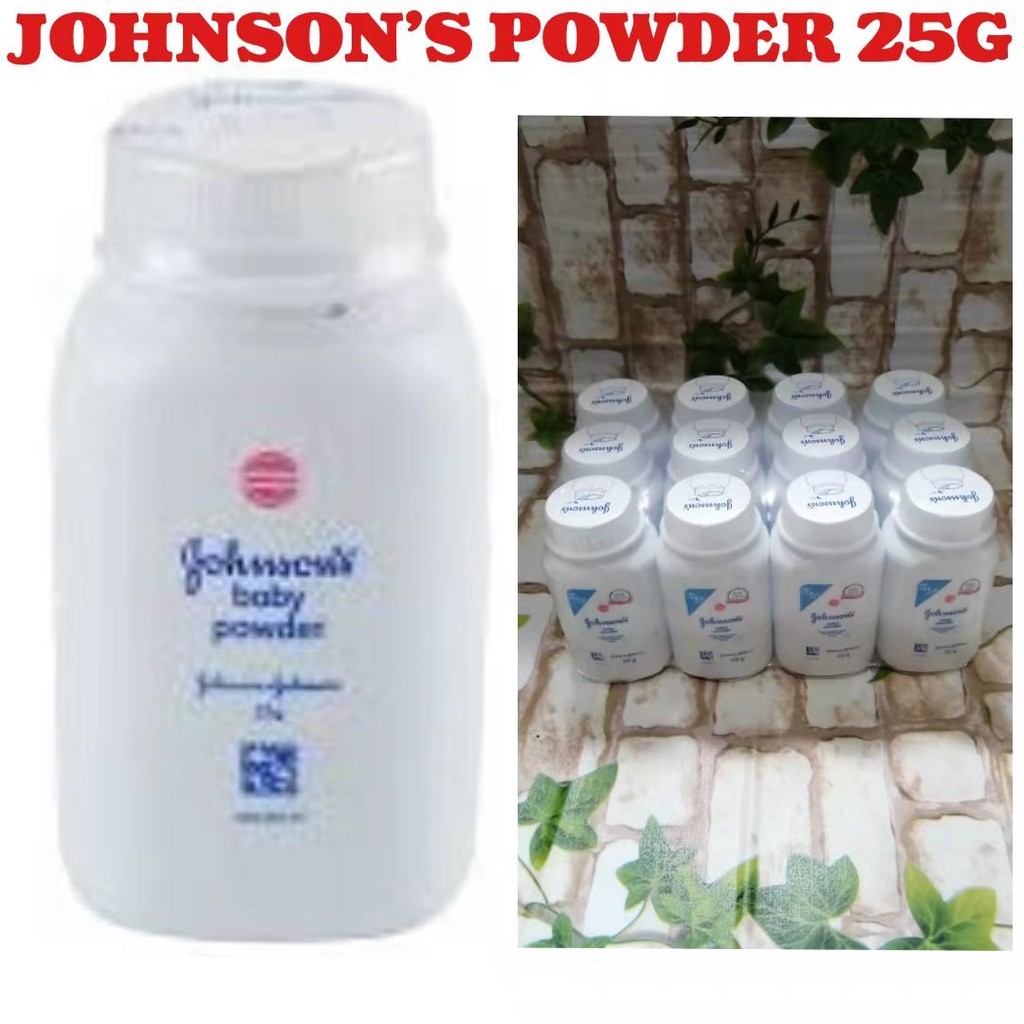 New Formula johnsons baby powder 1Pack/12Pcs 25G Johnson's Baby Powder ...